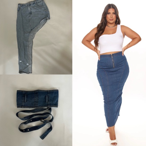 Denim Wardrobe 3pc Set - Picture 1 of 9